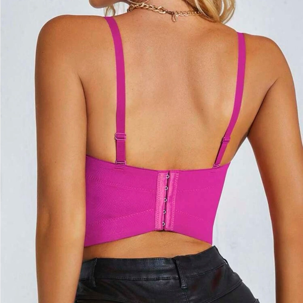 Beaded Crop Top - Picture 2 of 4